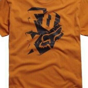 NWT Fox Racing Boys Whacky T-Shirt Burnt
